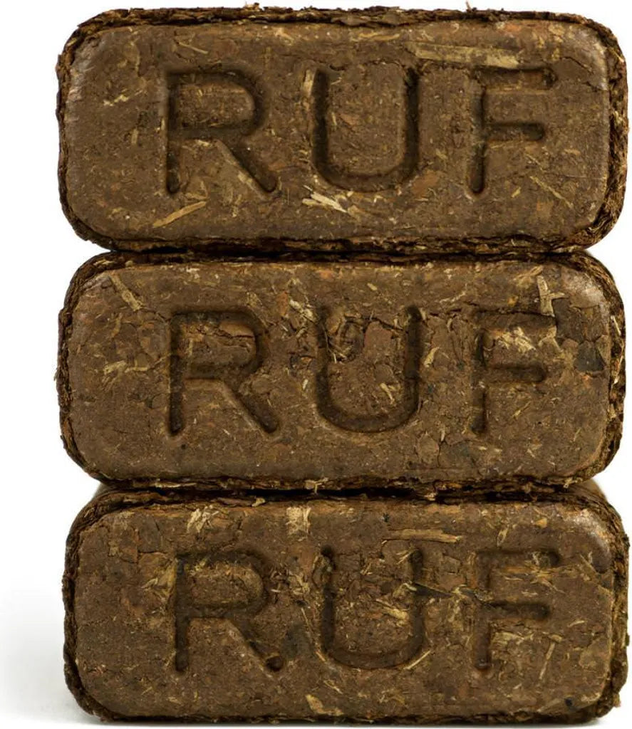 RUF Rindenbriketts Gluthalter Nachtwächter Holzbriketts, 36 x 12kg Briketts, 432kg Palette